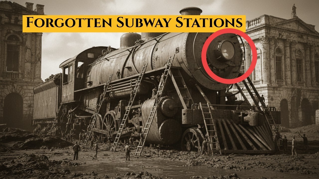 The Buried Train Stations Hidden Beneath Major Cities