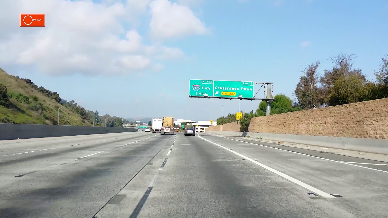 Driving Tour of CA-60, I-605 & I-10 (City of Industry to El Monte) [4K]