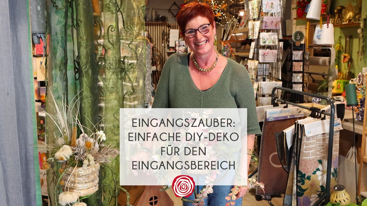 Eingangszauber: Einfache DIY-Deko für den Eingangsbereich | Wohnen & Schenken - Christa Wagner