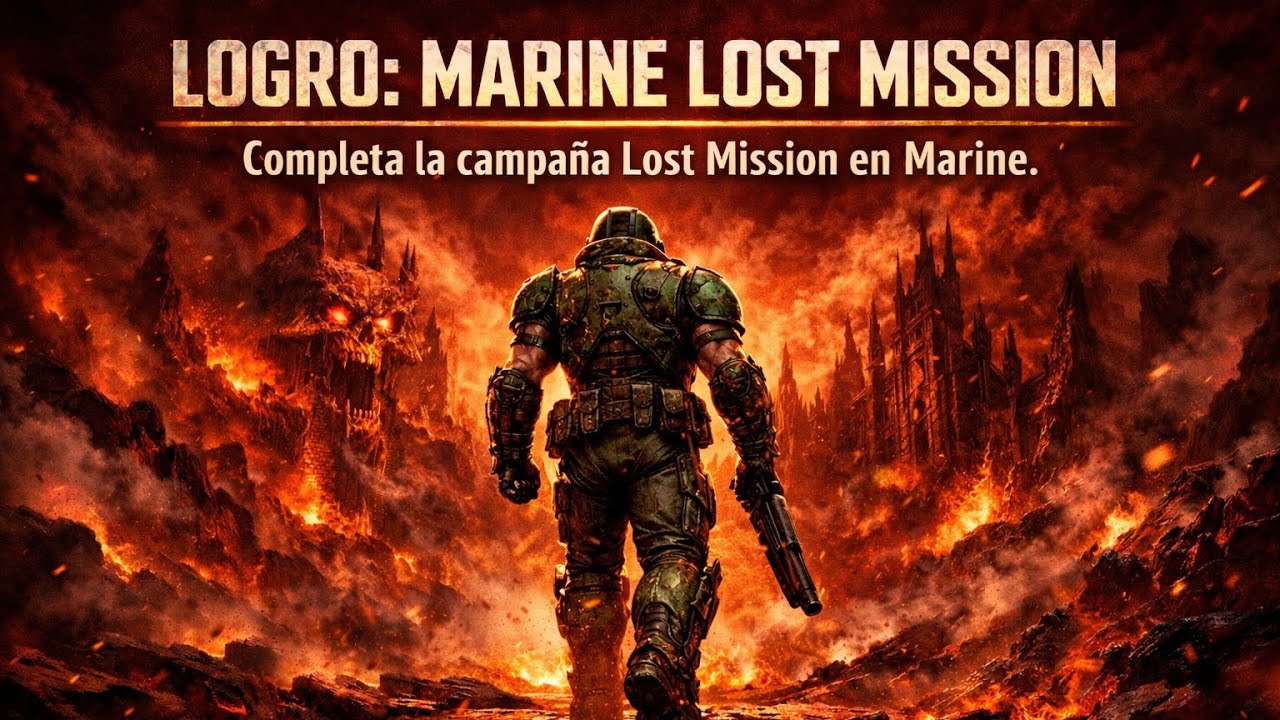 🔴LOGRO: MARINE LOST MISSION. CAPITULO 19 - DOOM 3: BFG EDITION