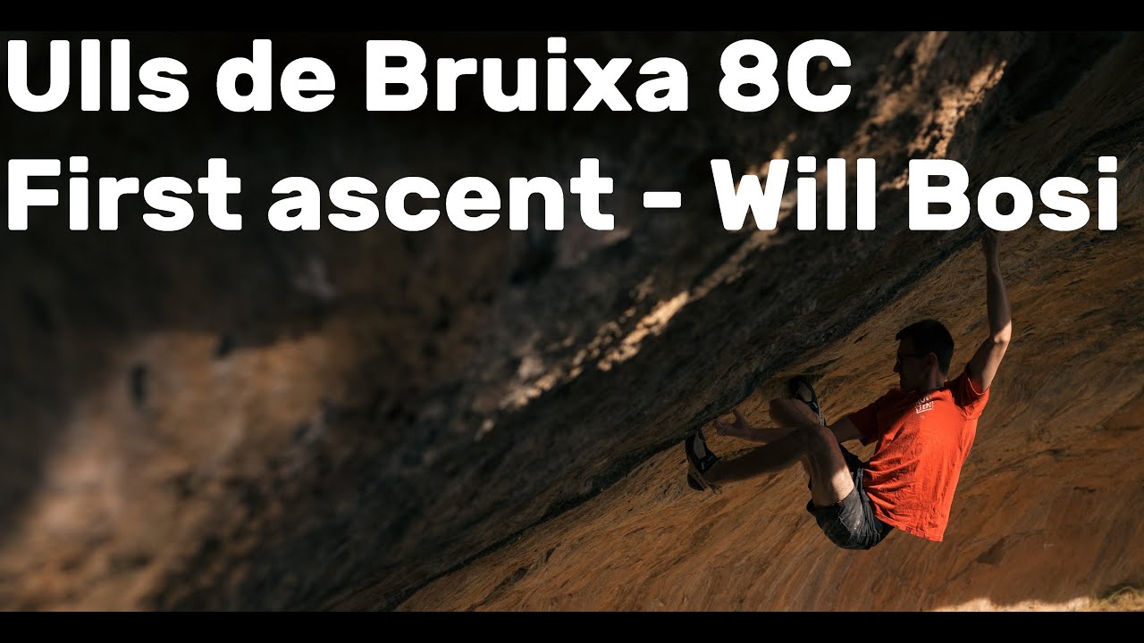 Ulls de Bruixa 8C First Ascent Will Bosi