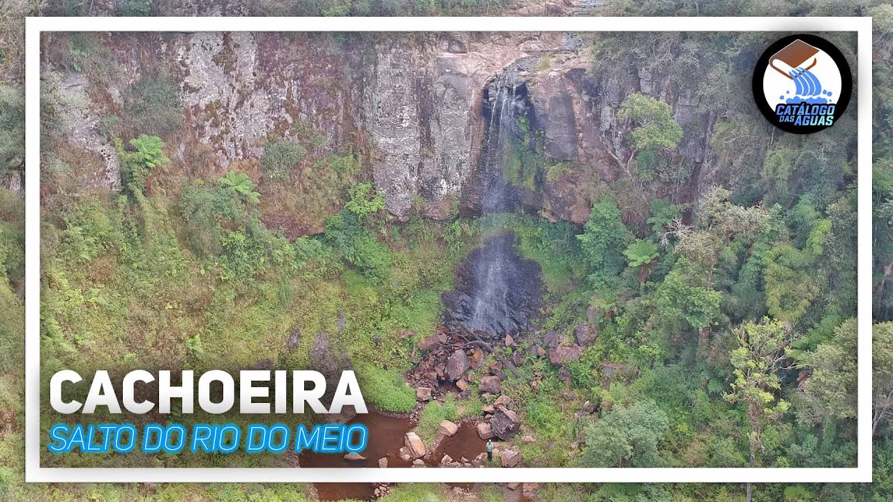 #01 - Cachoeira Salto do Rio do Meio | Porto União - SC | Catálogo das Águas