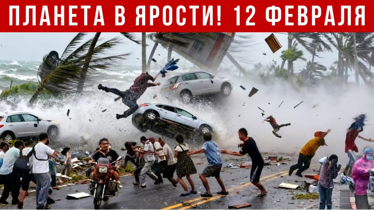 Новости Сегодня 12.02.2026 - Катаклизмы за сегодня, ЧП, События дня | Россия США Европа Китай Индия