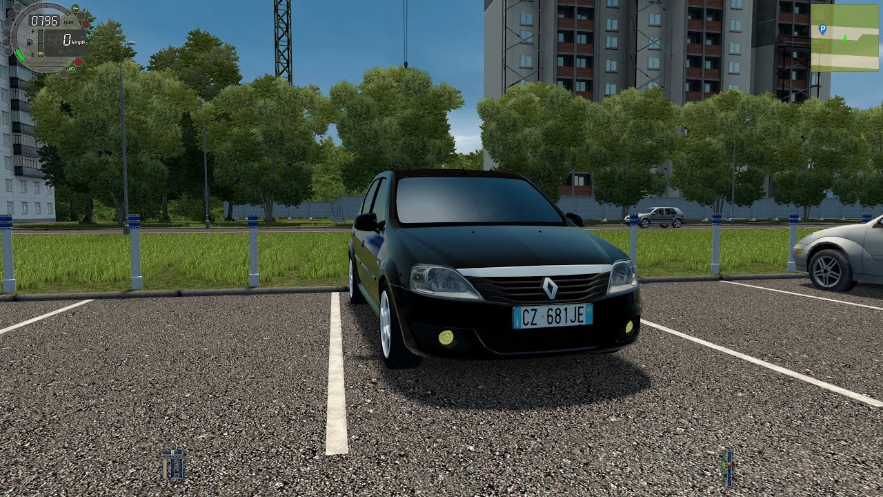 City Car Driving Trafikte Akmaca Bol Kazalı...