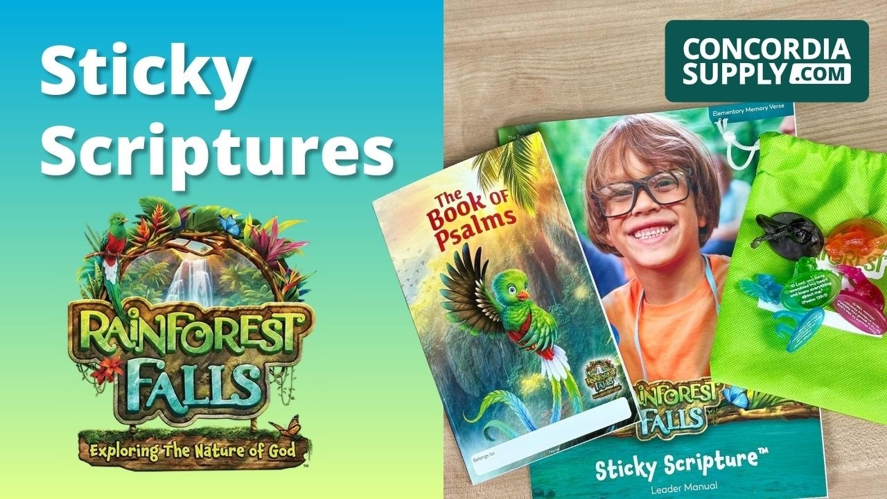 Rainforest Falls VBS 2026 - Sticky Scripture Explained - Group Publishing - Concordia Supply