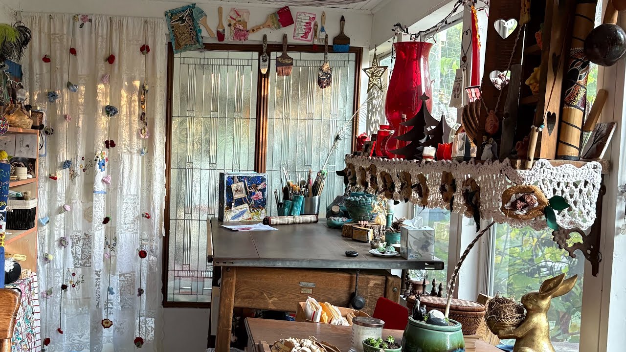 Retreat Porch for Creating, pondering & Relaxing 