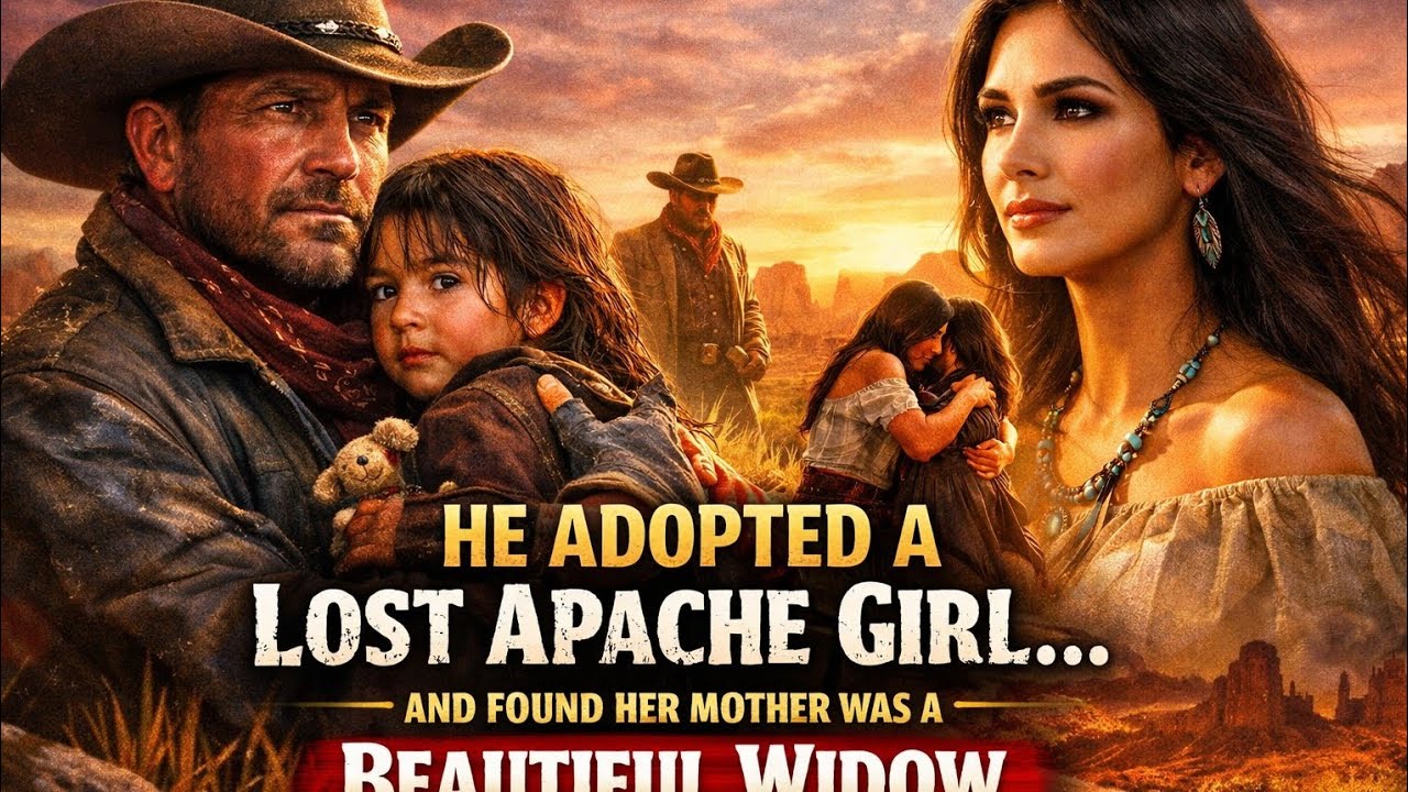 A Cowboy Saved a Lost Apache Girl… Days Later Her Beautiful Widow Mother Arrived