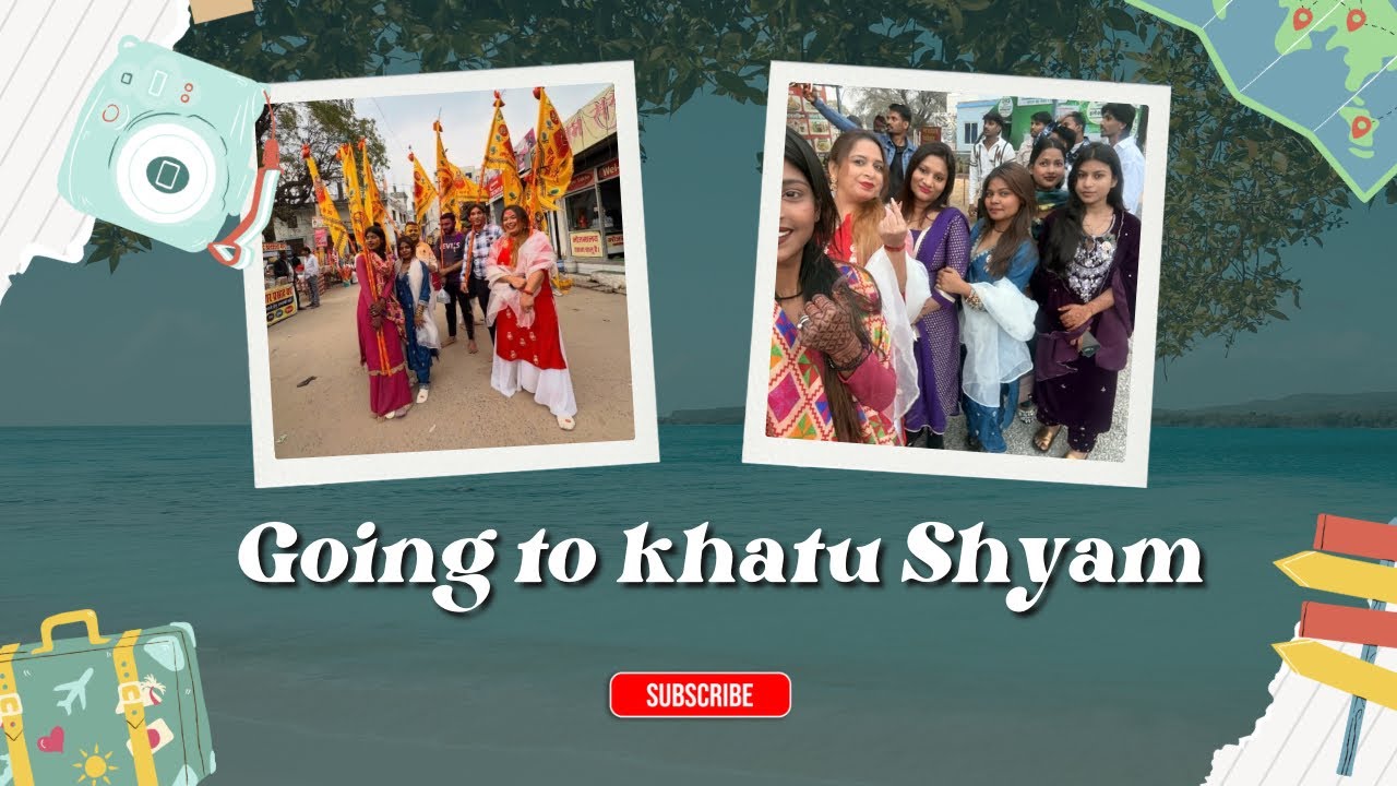 Going to khatu Shyam🫀🥹🙏 Krishna 