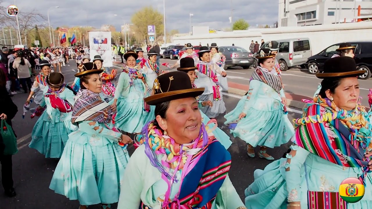 TARQUEADA CHACALTAYA  Agrupacion folklorico Bolivian@.(carnavales 2020) Madrid España.