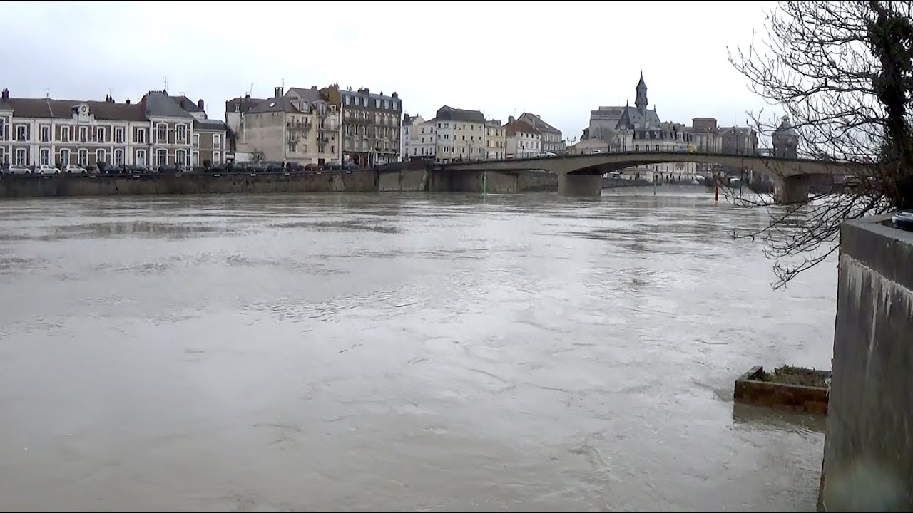 Corbeil-Essonnes - La Seine en crue - 220118