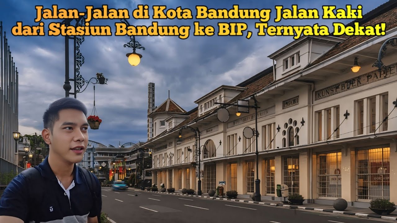 Walking Tour Kota Bandung Siang Hari | Explore Pusat Kota Bandung