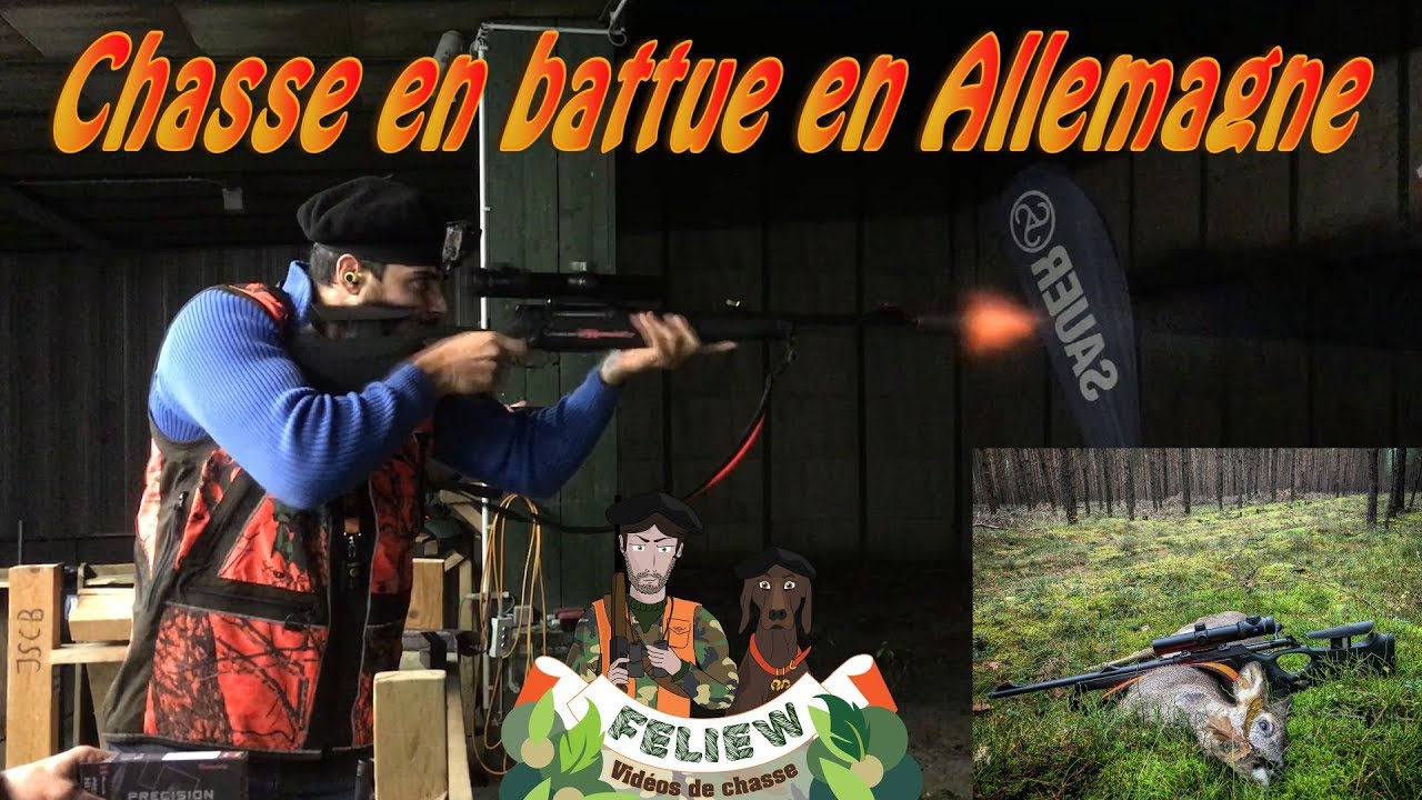 Chasse en battue en Allemagne invité par Sauer pour tester la crosse chauffante Ergoheat !