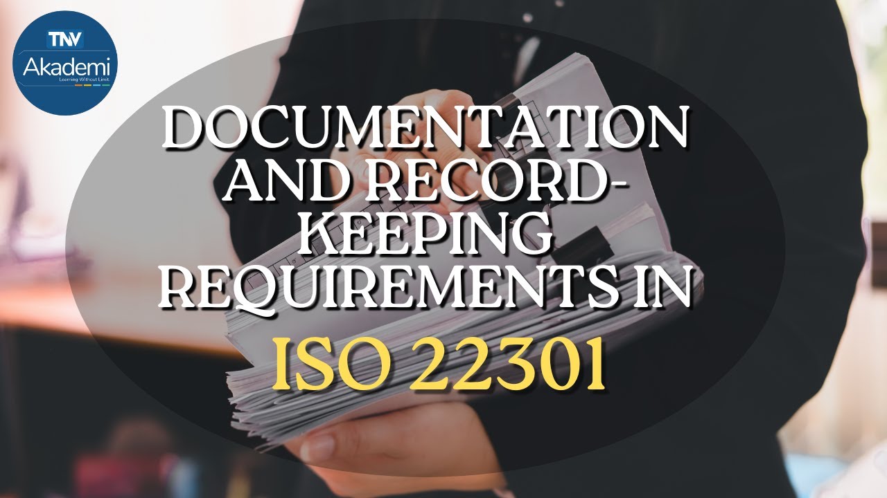 Documentation and Record-Keeping Requirements in ISO 22301