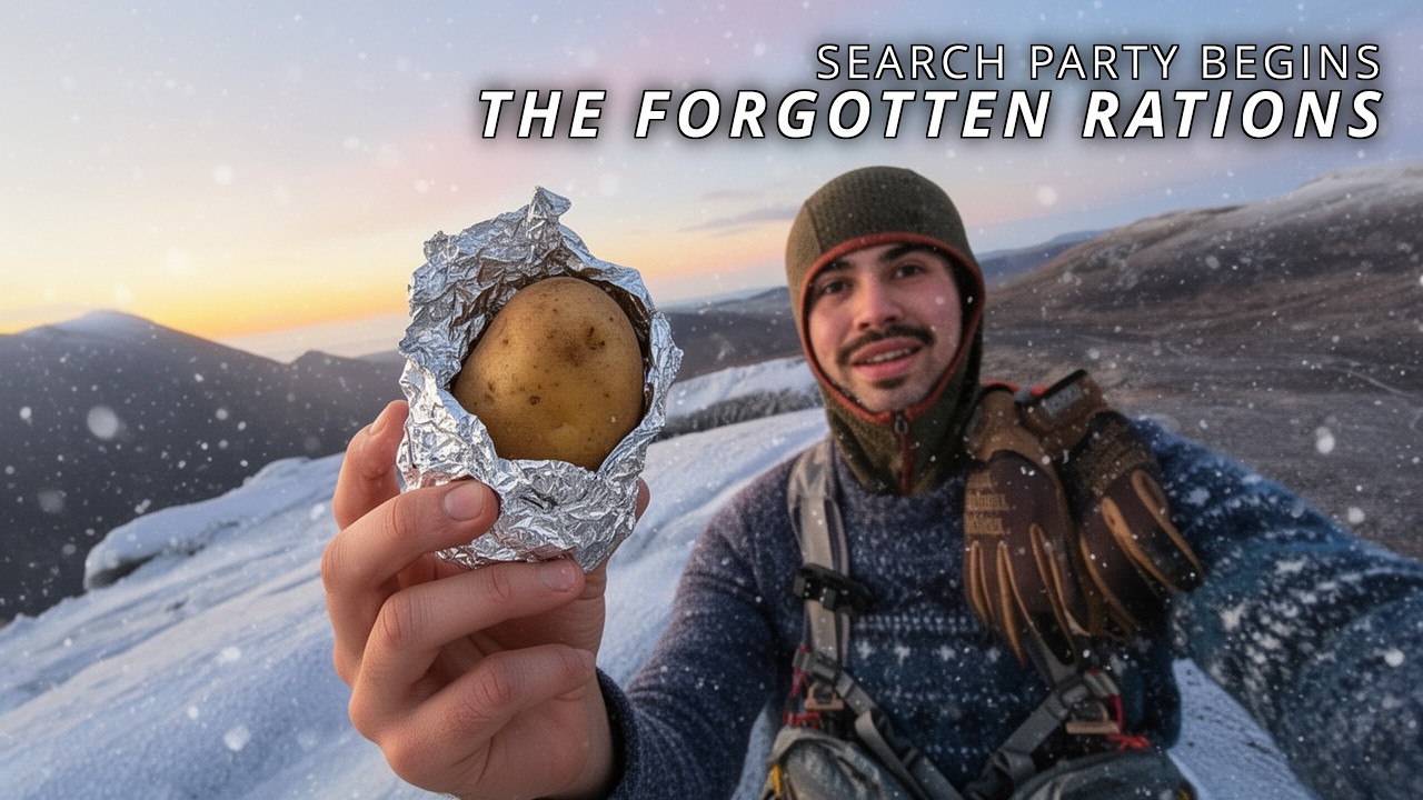 The Slieve Doan Summit: They forgot food, I brought a potato