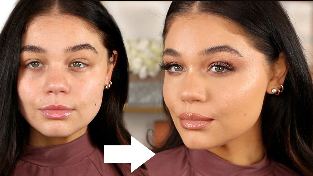 GET READY WITH ME | SOFT NEUTRAL GLAM | Blissfulbrii