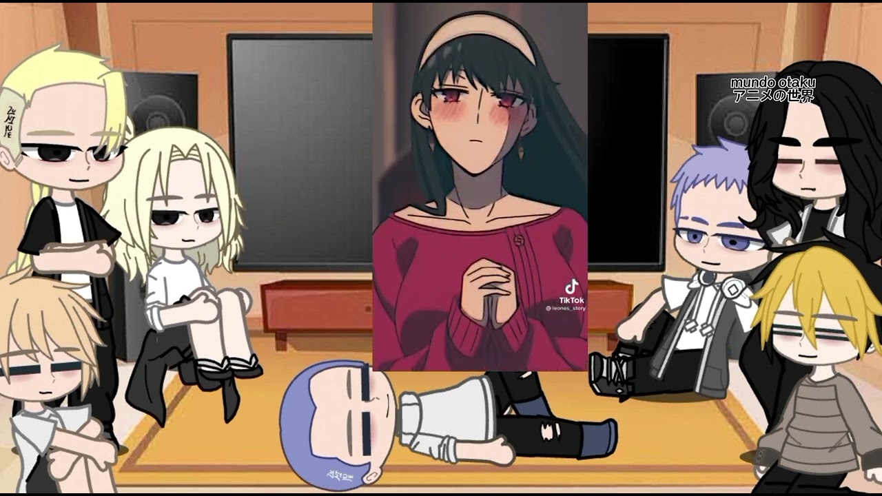 Tokyo revenger react to hinata as yor forger 