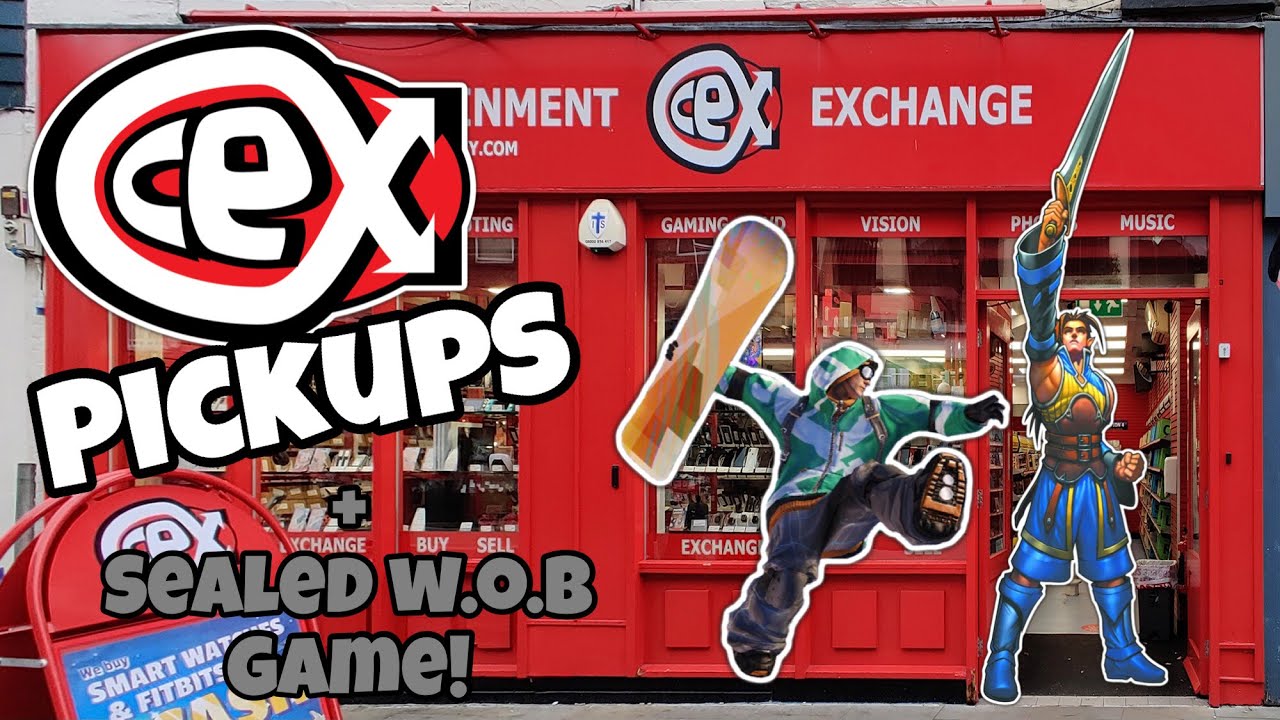 CEX PIckups + a sealed PSone game from WoB!
