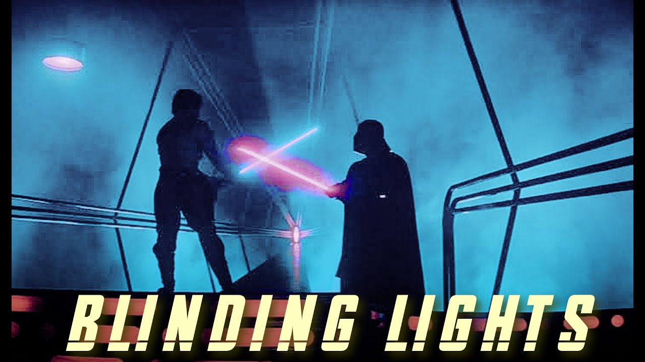 star wars || blinding lights