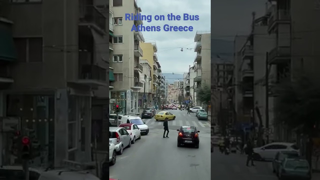 Bus ride around the City #shorts #greece #world #vblog #tour #греция #athens #travel #vlog #busride
