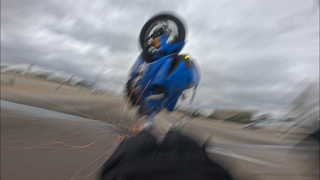 My First MotoVlog Gone TERRIBLY WRONG (Crash POV at the end)