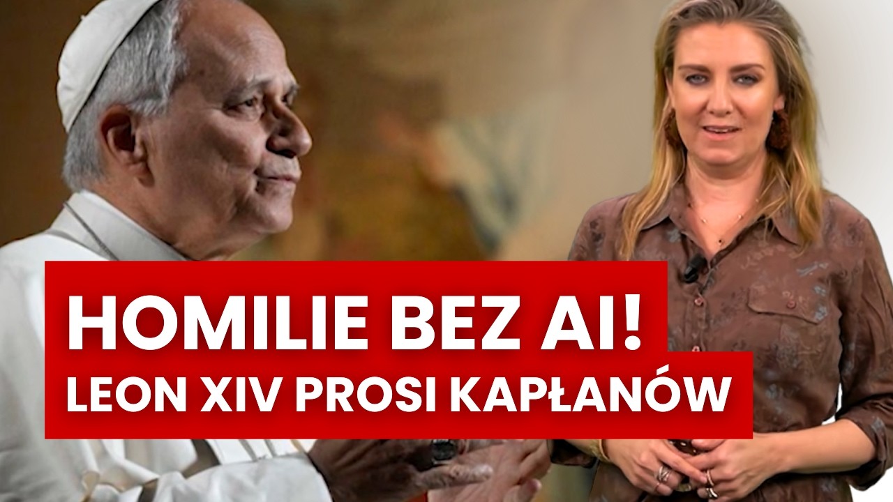 Papież Leon XIV planuje podr&oacute;ż i prosi by kapłani nie używali AI przy pisaniu kazań | Watykan