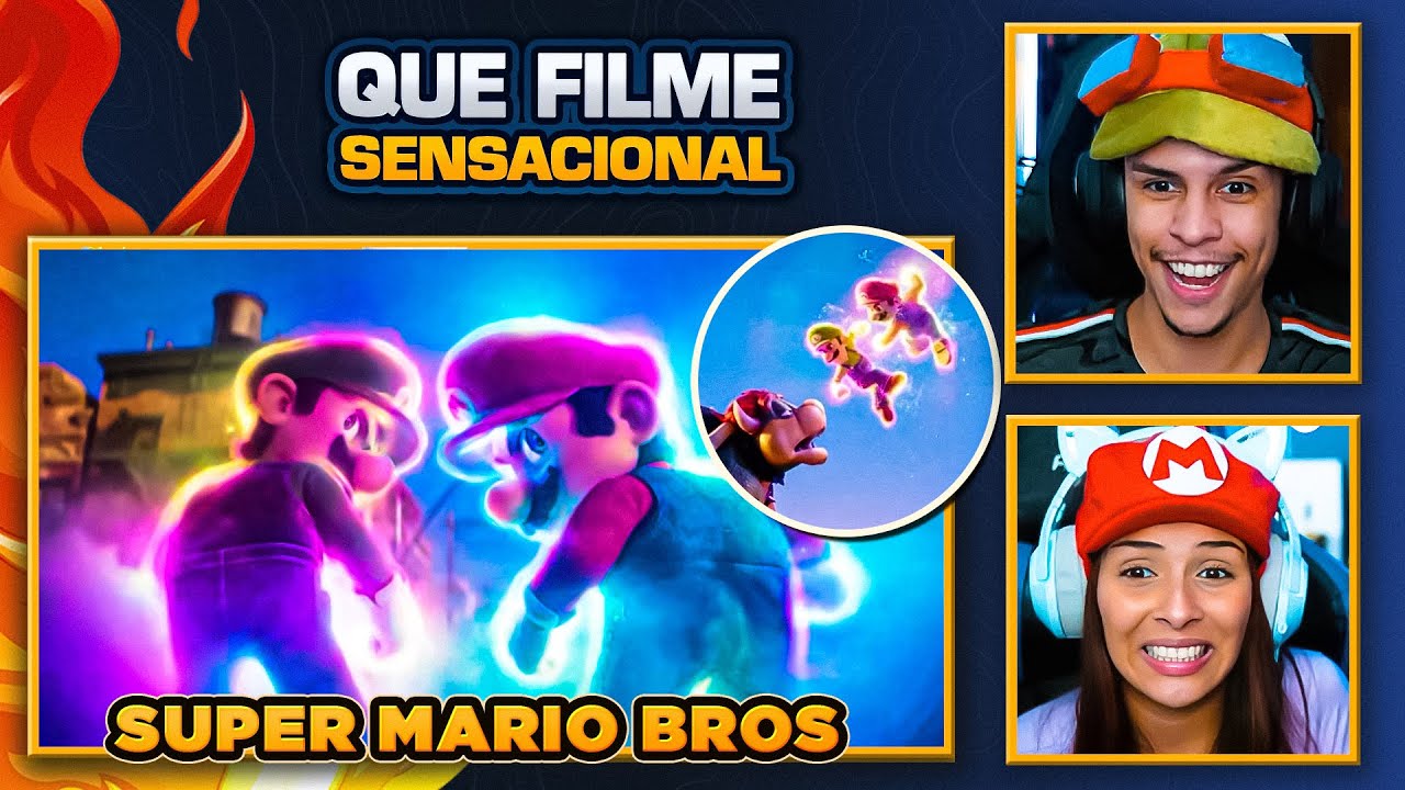 Super Mario Bros | FILME COMPLETO ✅ [React em Casal] 🔥