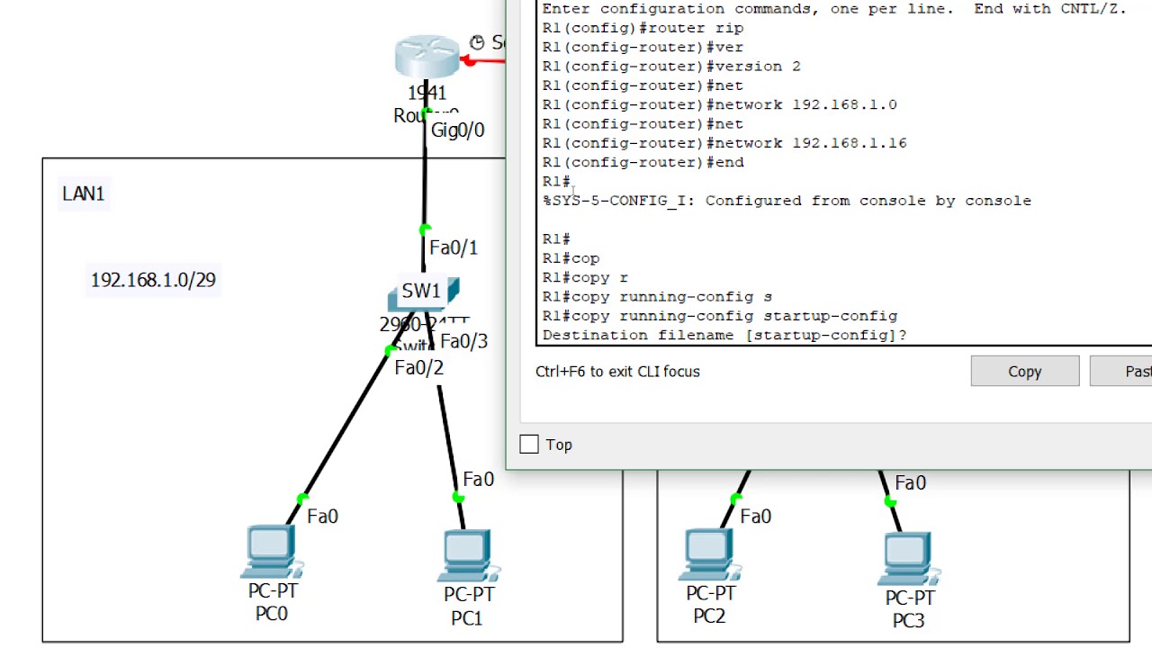 Accès à un switch cisco par telnet et ssh