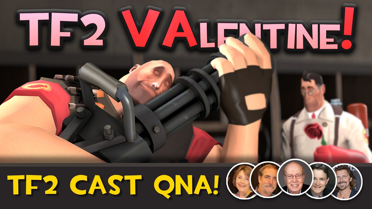 TF2 CAST VALENTINES Q&A! (streamily)