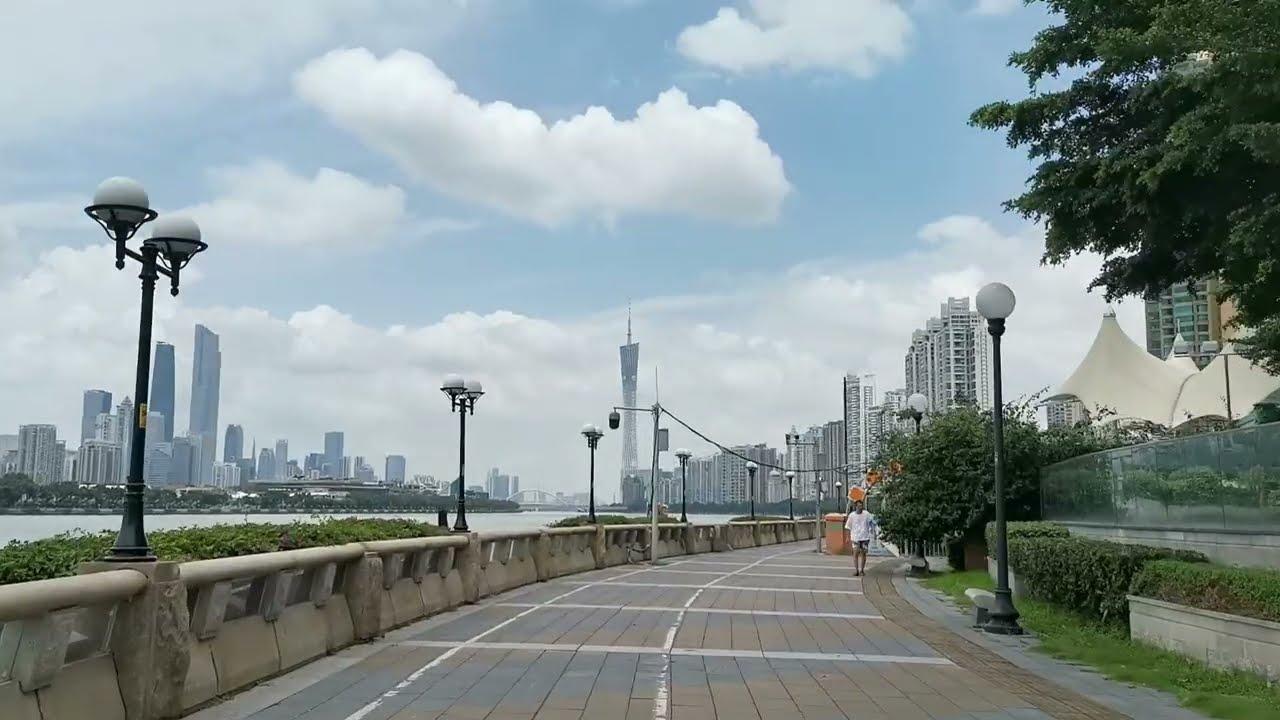 A Day Along the Pearl River: Walk, Bike & Bus Through Guangzhou's Life | June 2022