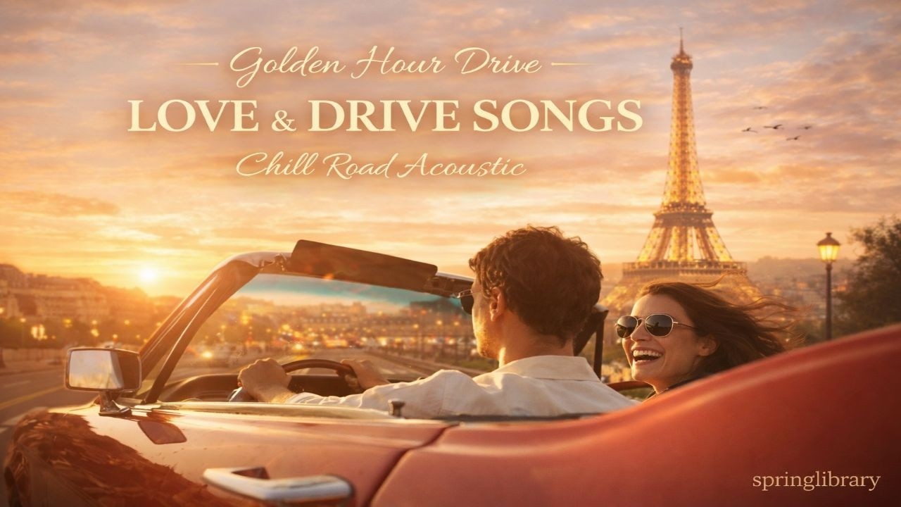 #13 Golden Hour Drive LOVE SONGS Chill Road Acoustic