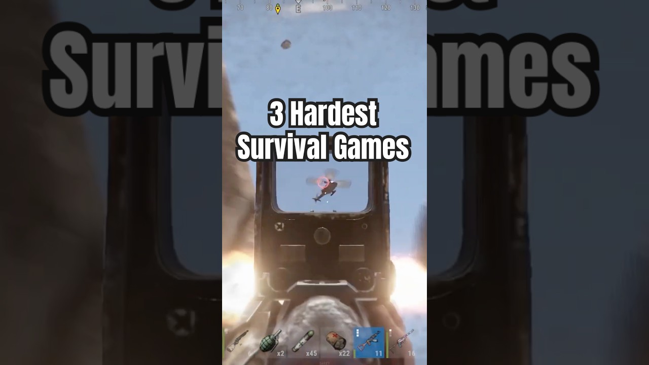 3 of the Most Challenging Survival Games! #shorts #gameadvisor #survivalgames