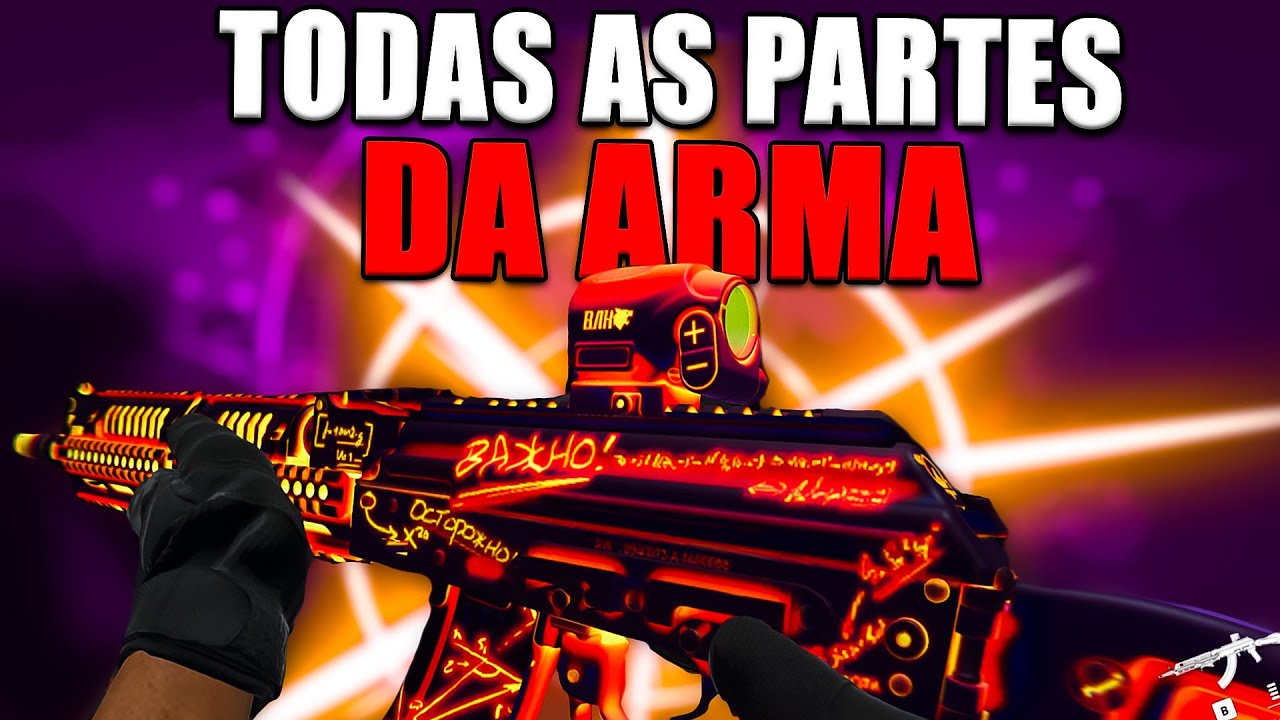 Complexo Koschei - como pegar todas as partes da arma no DMZ