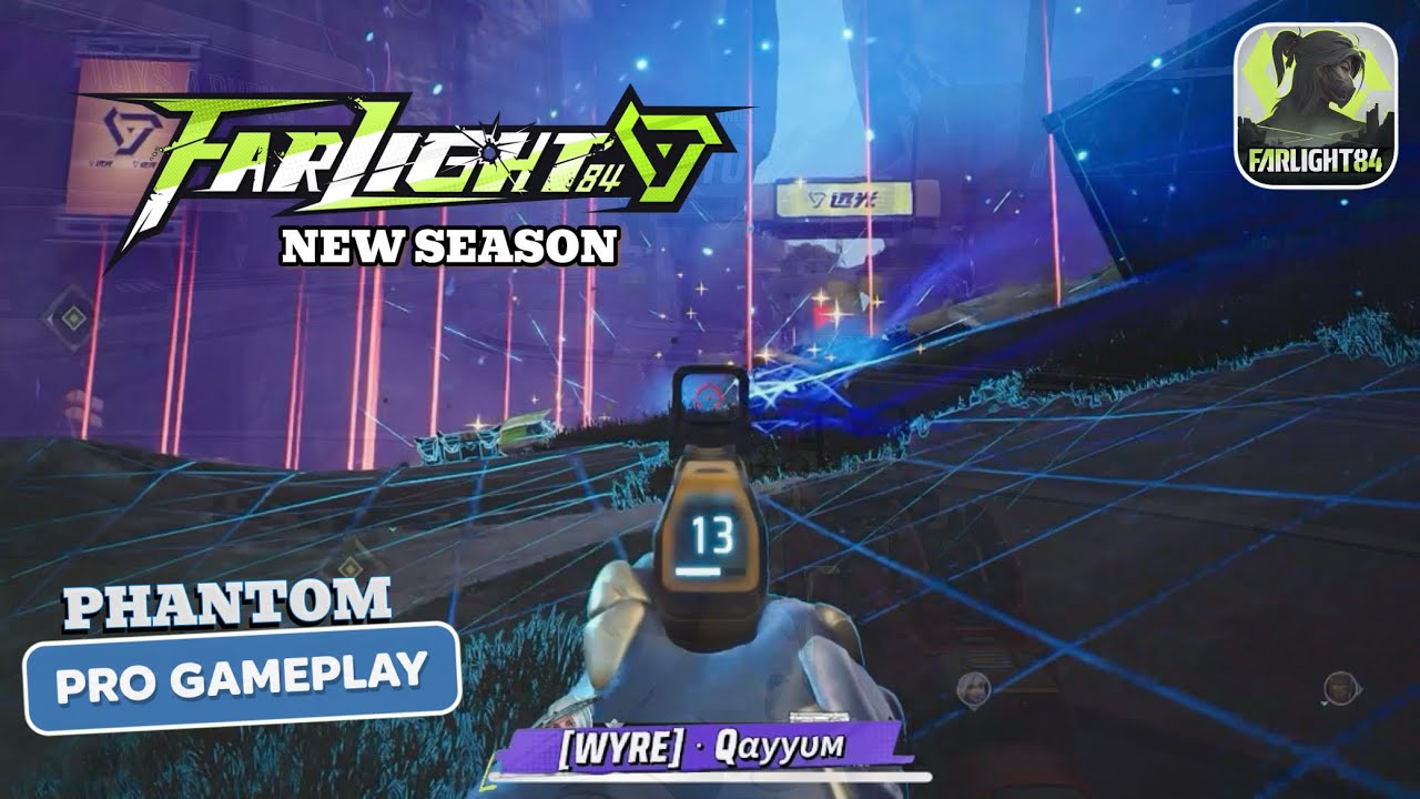 New Season Phantom Gameplay, Full Pro Movement In Farlight 84 - Lisco Style 