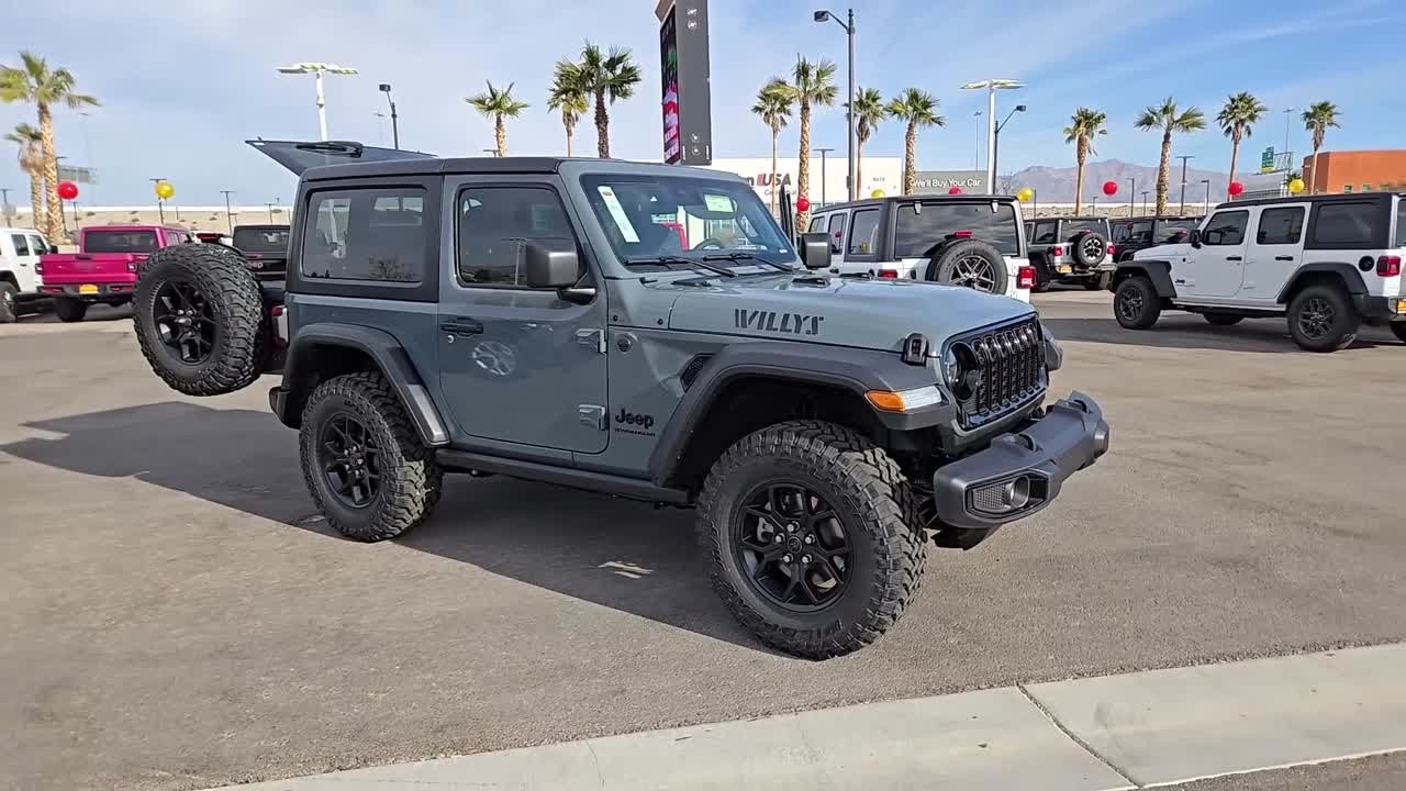 2025 Jeep Wrangler Willys Las Vegas, North Las Vegas, Henderson, Boulder City, Summerlin South ...