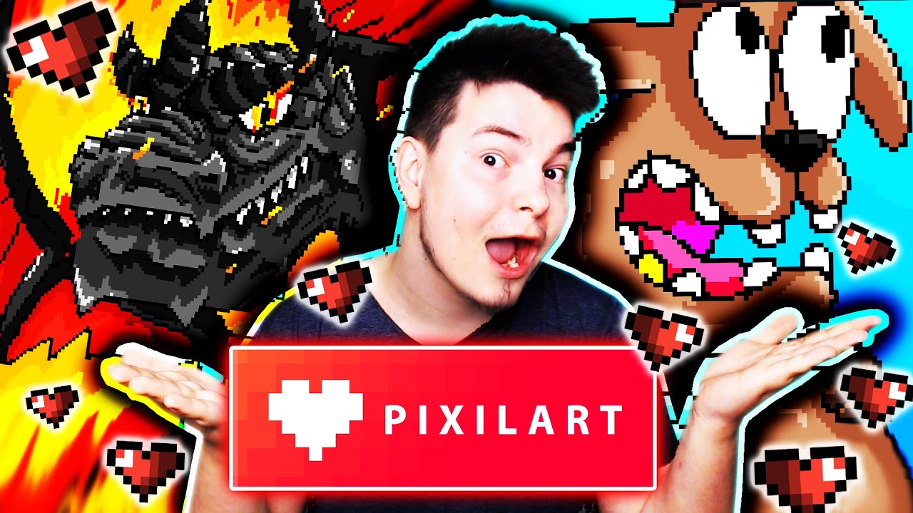GRAFIK vs PIXILART - Tworze Pixelowe Dzieła Sztuki!