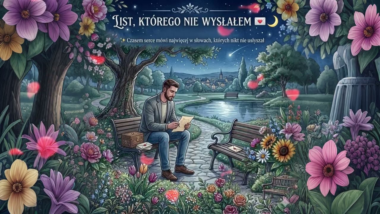 List, Którego Nie Wysłałem 💌🌙✨ Czasem serce mówi najwięcej w słowach, których nikt nie usłyszał