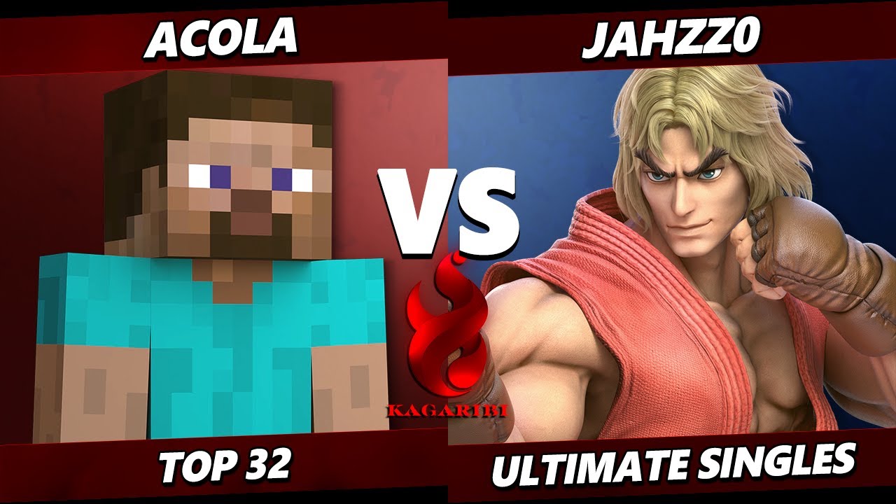 Kagaribi 9 - Acola (Steve) Vs. Jahzzo (Ken) SSBU Ultimate Tournament