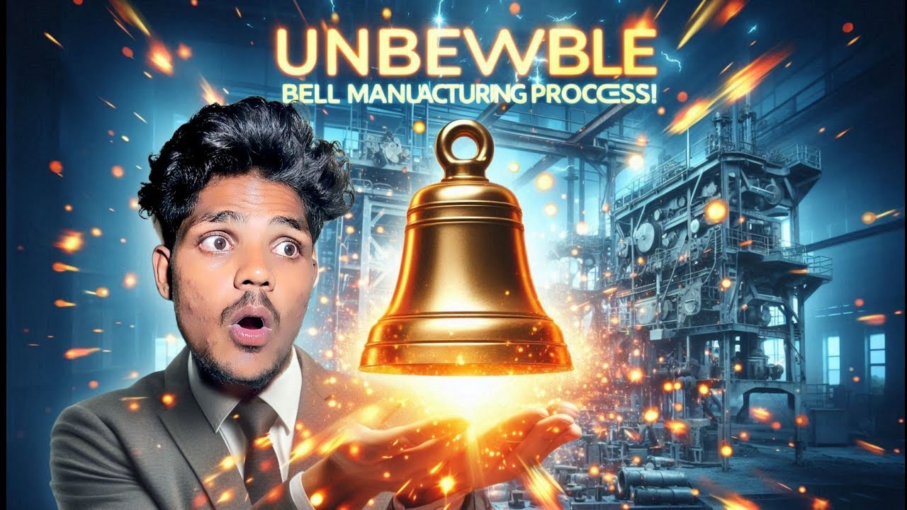 How Bells Are REALLY Made! 🔔 Factory Secrets Revealed!