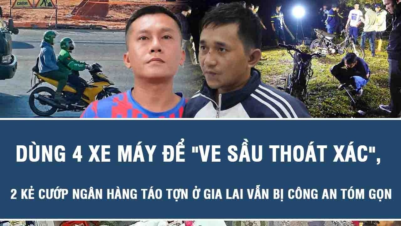 Dùng 4 xe máy để 