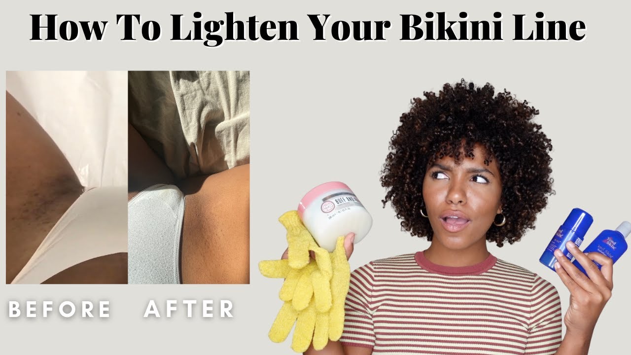 How To Lighten Your Bikini Line | Kamrin White