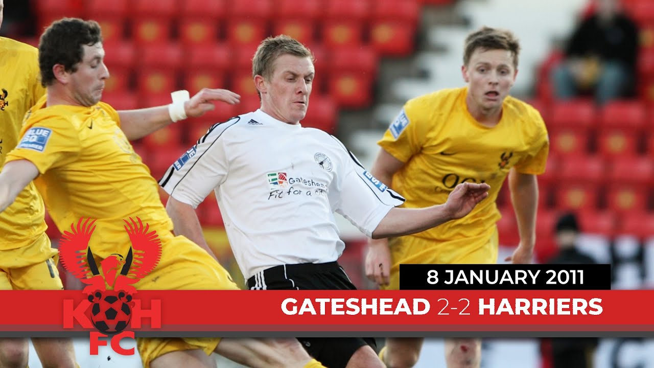 Match Highlights Gateshead 2-2 Harriers 08/01/11