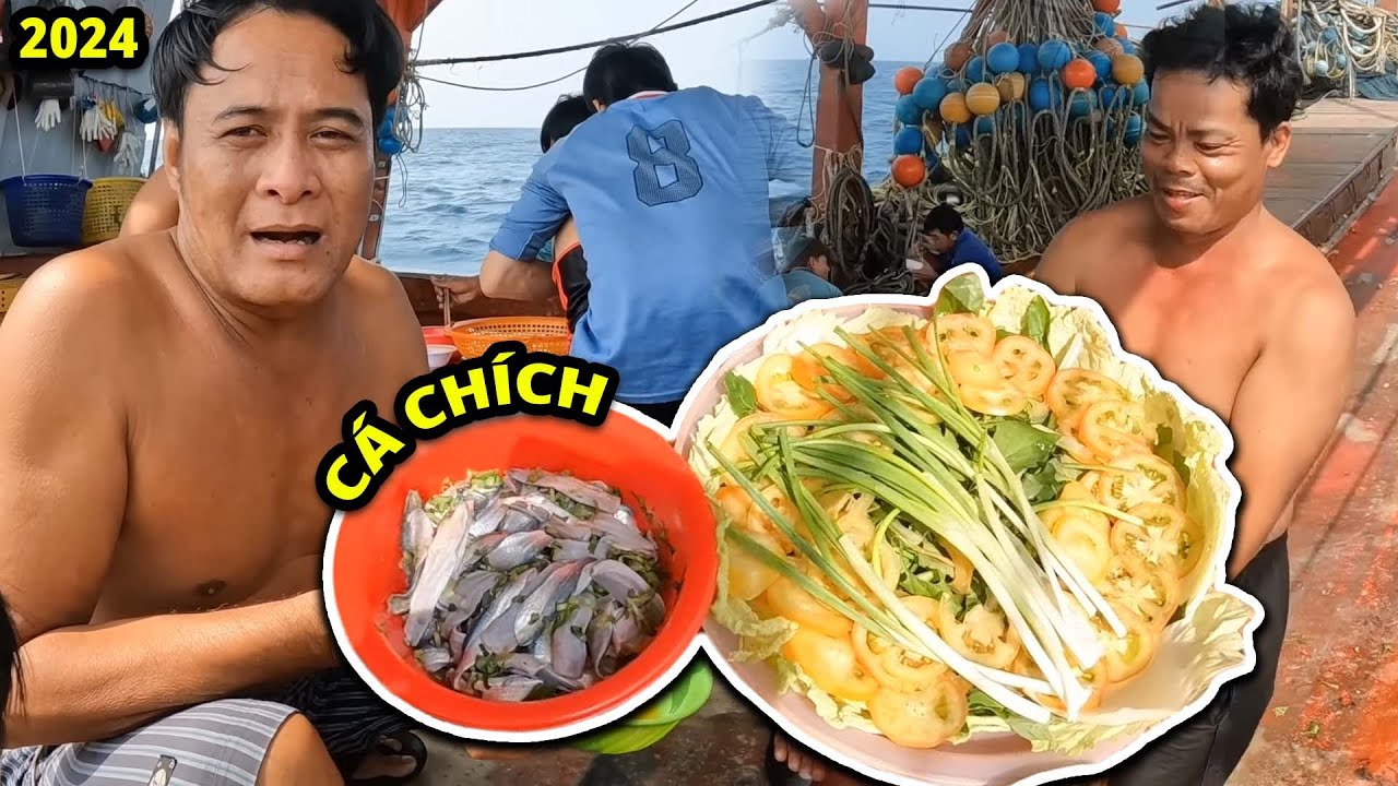 Được Mẻ Cá Lớn, Ngư Dân Làm Món Cá Chích Tái Chanh Ngon Nhức Nách | Anh Ngư Phủ #767