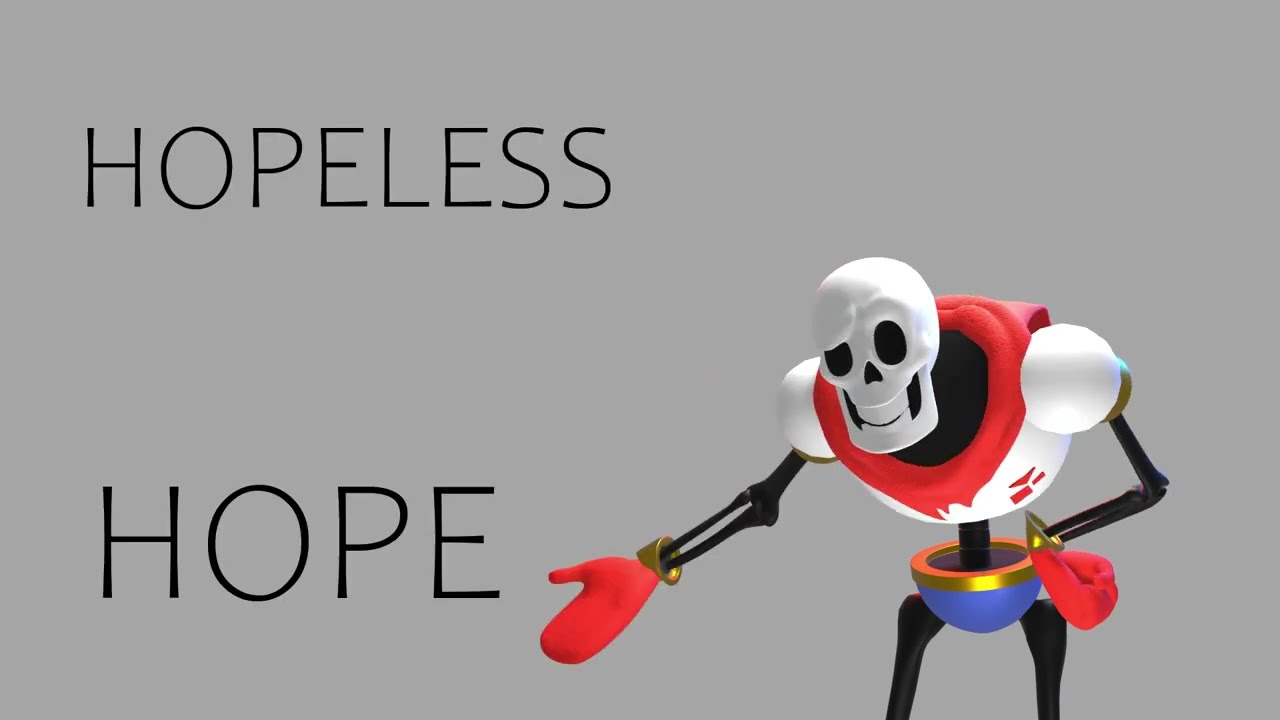 [UNDERTALE/Blender] Even the Word 