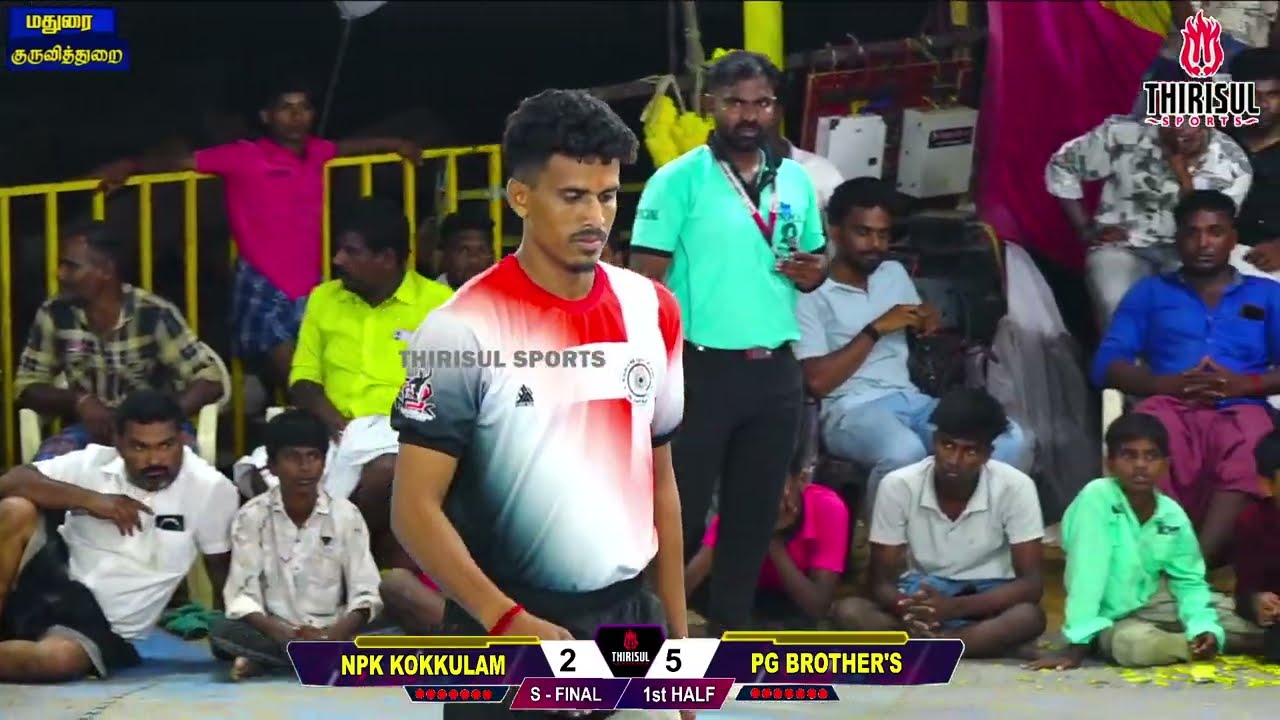 SF - 1 | PG BROTHER'S SFC SELLUR (vs) NPK KOKKULAM | KURUVITHURAI (MDU Dt) | KABADDI MATCH 2025.