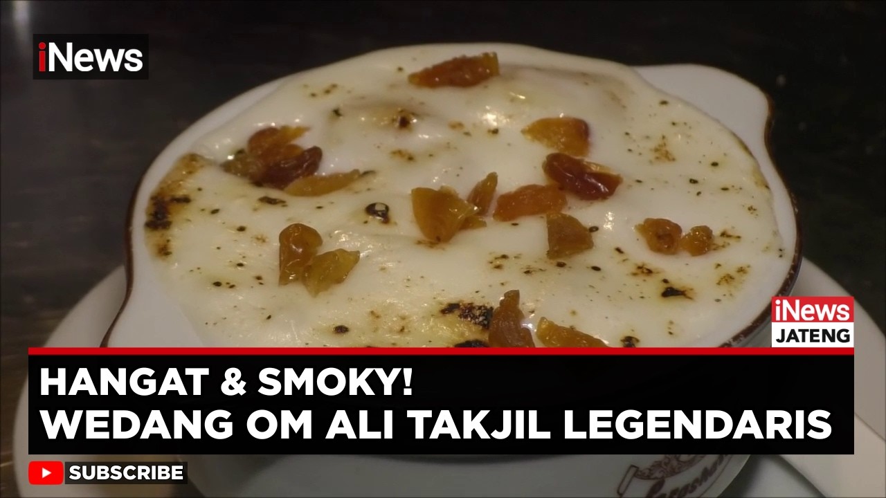 Hangat & Legendaris! Wedang Om Ali Diburu Kaum Muda Semarang | iNews Jateng