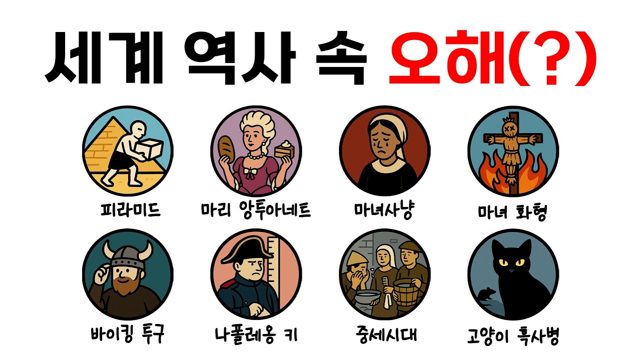 세계 역사 속 '오해(?)'