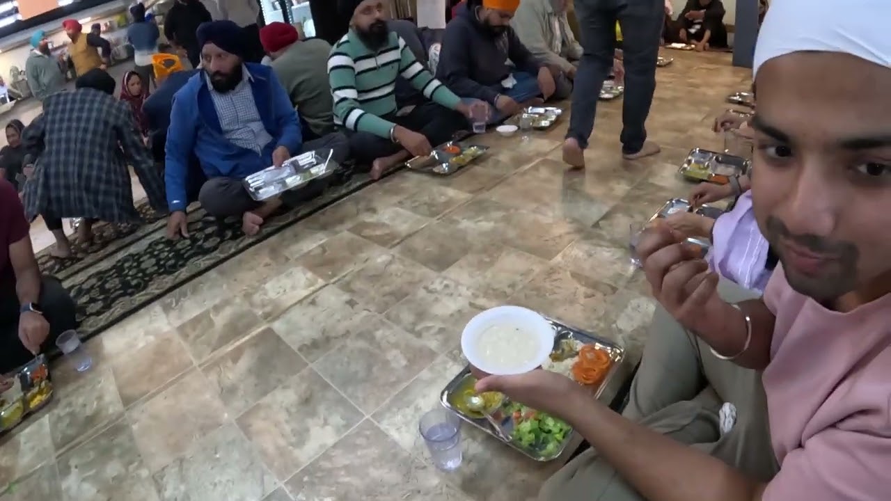 Sikh temple part 4 lunch