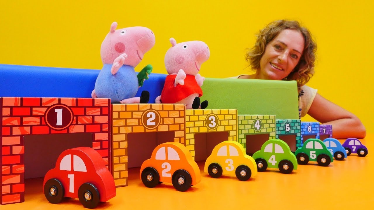 Video für Kinder auf Deutsch. Zahlen und Farben lernen mit Peppa. Spaß mit Peppa Wutz