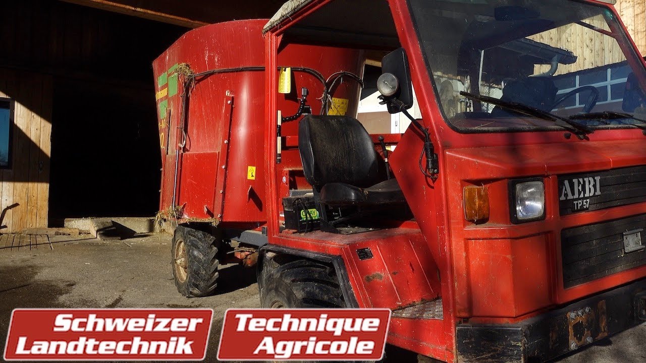 Selbstfahrender Futtermischer mit maximalem Grip