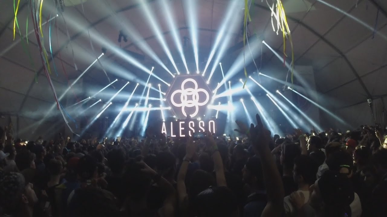 Alesso : main stage at Nameless Music Festival ,Barzio, Italy 06/03/2016